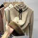 Emeka Fleece Lined Bow Sweater