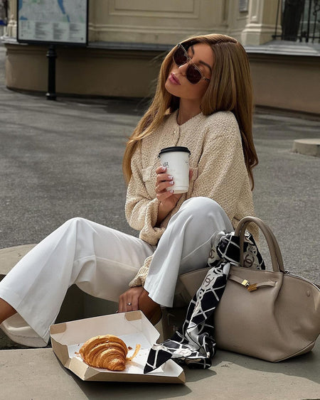 Eudora Knitted Oversized Cardigan