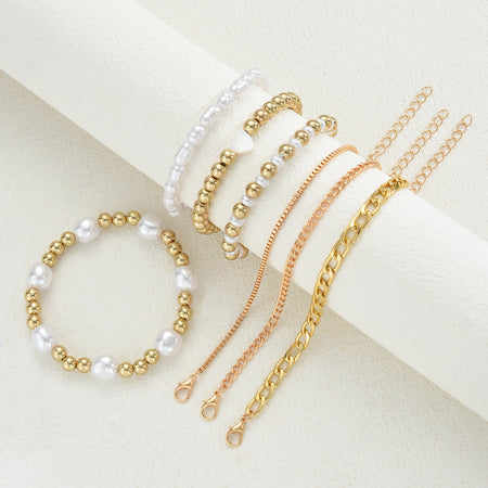 Jade 7Pcs Bracelet Set