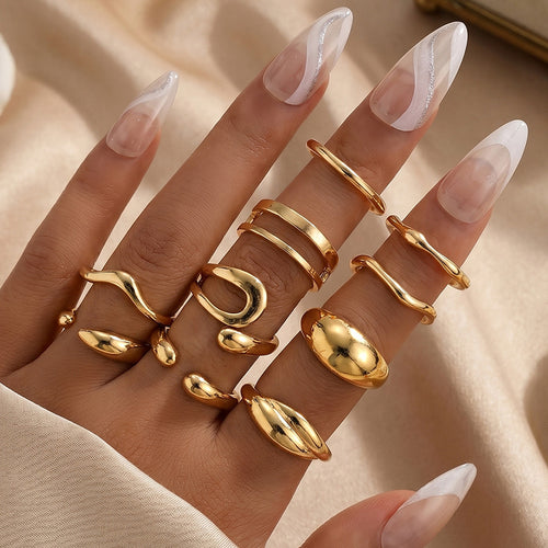 Kyla 10Pcs Ring Set