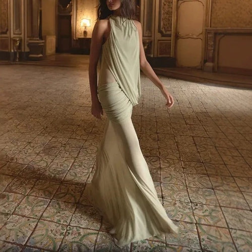 Finch Halterneck Mermaid Maxi Dress