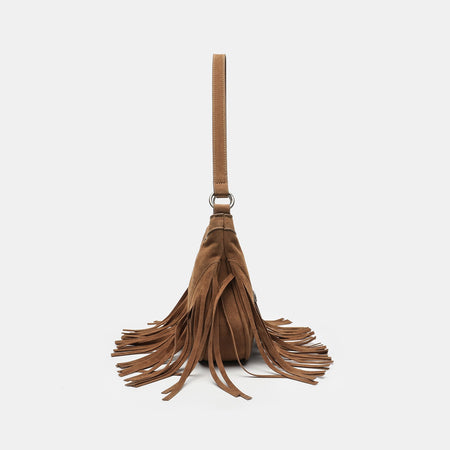 Kyoto Tassel Tote Bag With Strap