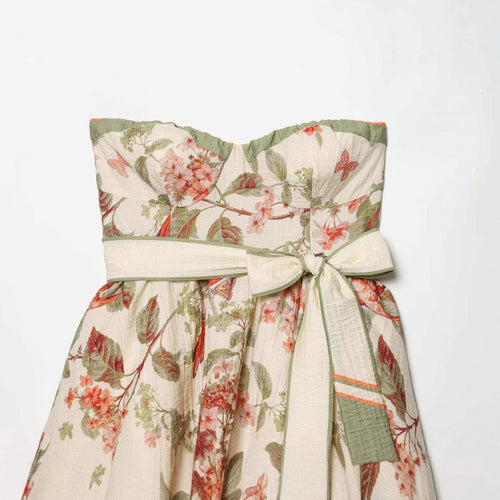 Isha Tube Mini Dress With Belt