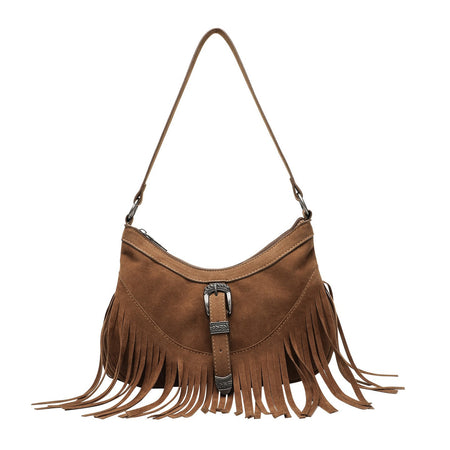 Kyoto Tassel Tote Bag With Strap