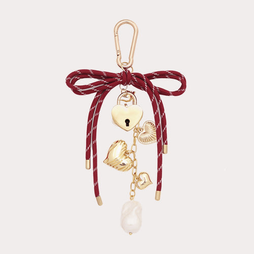 Heart Bag Charm