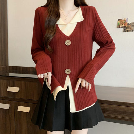 Miana Colorblock Sweater