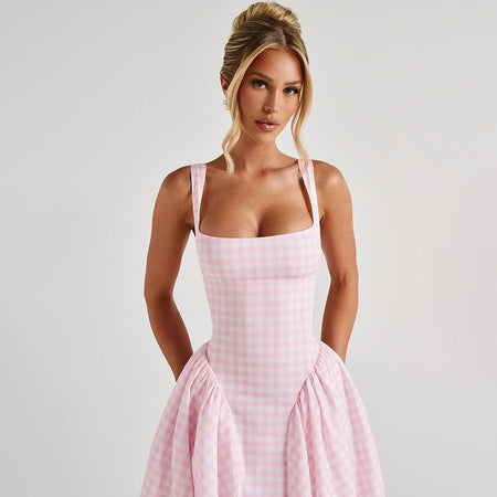 Pricillia Drop Waist Midi Dress