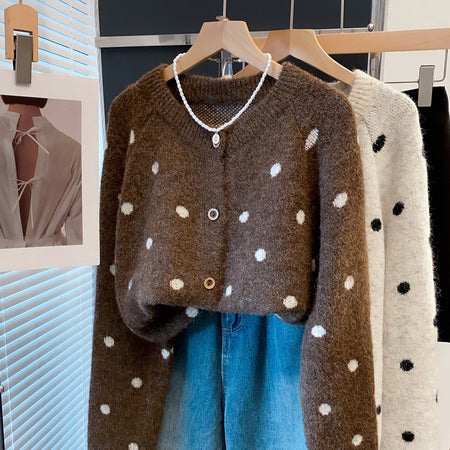 Kendall Polka Soft Cardigan