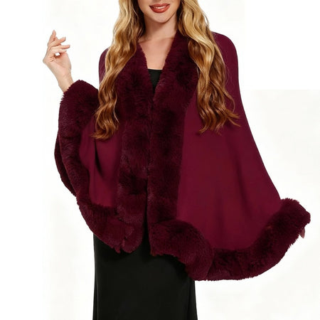 Marcello Luxe Fur Cape