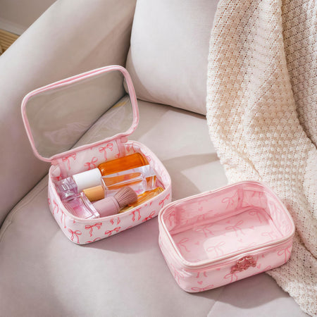 Memo Bow Makeup Pouch