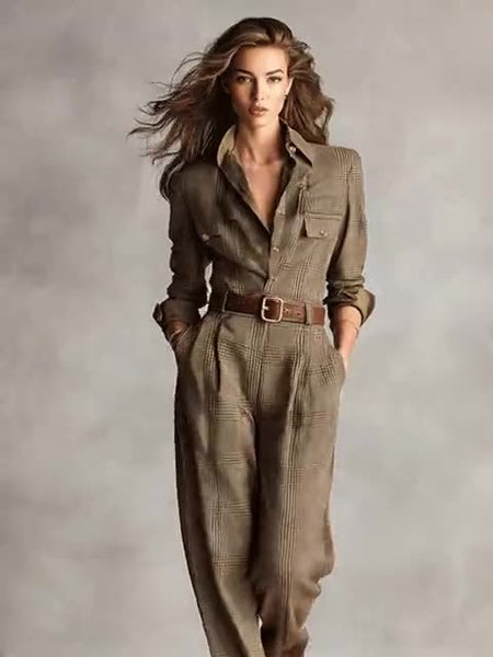 Sarah Jumpsuit With Belt