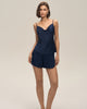 Olwen Cowl Satin Nightsuit Short Set