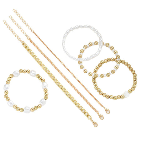 Jade 7Pcs Bracelet Set