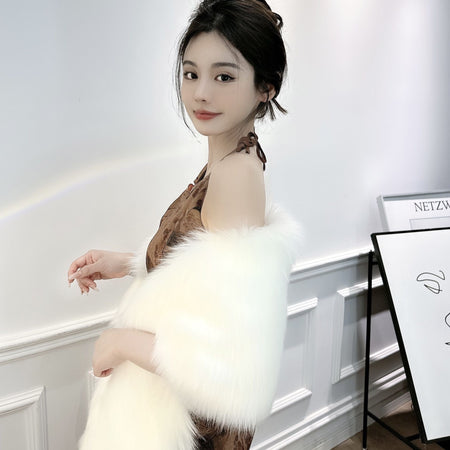 Diana Luxe Fur Cape