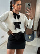 Lara Luxe Bow Sweater
