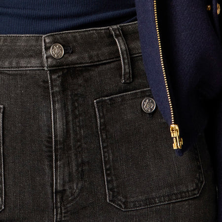 Gwen High Rise Straight Jeans