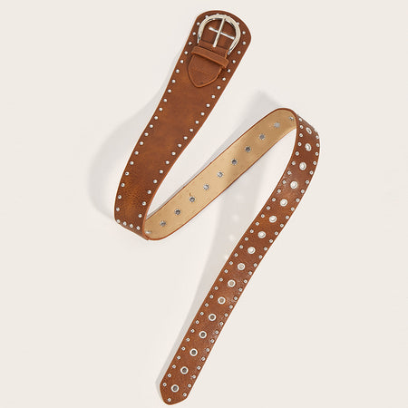 Elio Textured Rivet Belt