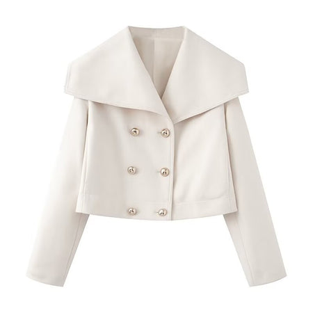 Amory Luxe Winter Crop Blazer