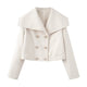 Amory Luxe Winter Crop Blazer