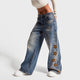 Parker Embroidered Flared Jeans
