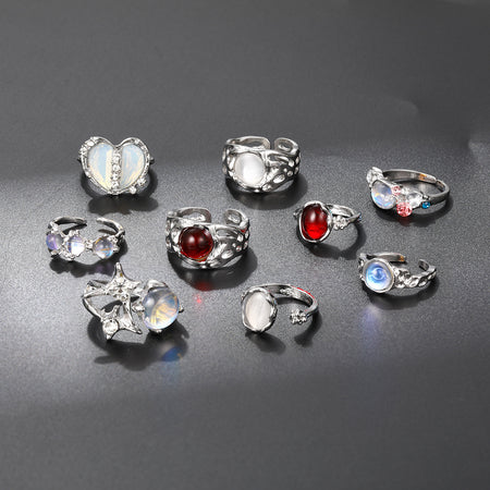 Luca 9Pcs Ring Set