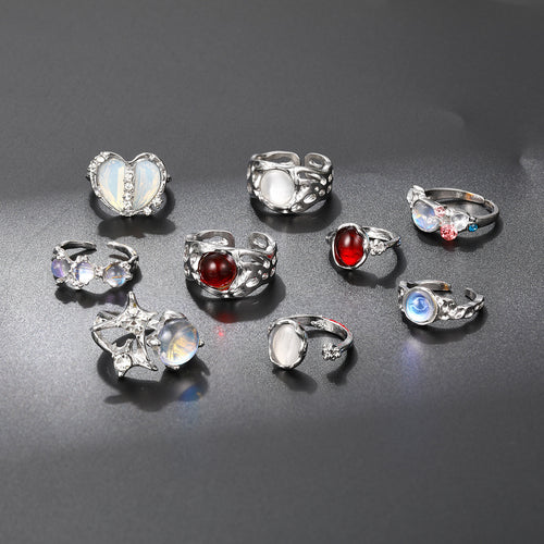 Luca 9Pcs Ring Set