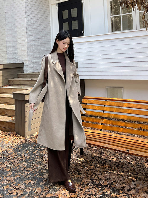 Remy Luxe Overcoat With Belt