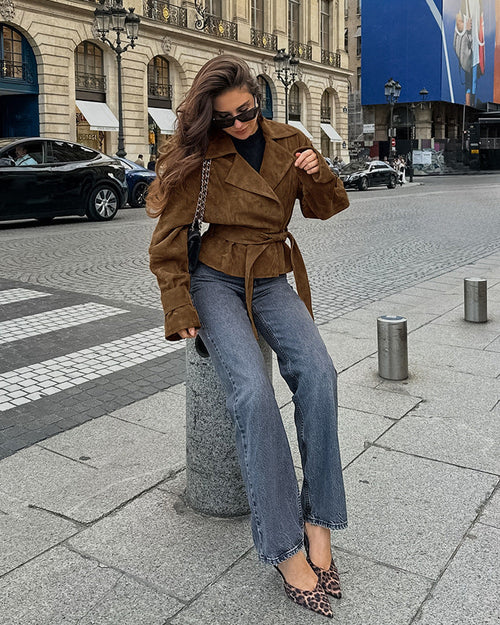 Dakota Wrap Coat With Belt