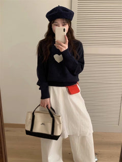 Valeria Soft Heart Sweater