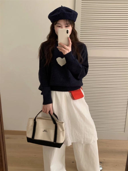 Valeria Soft Heart Sweater
