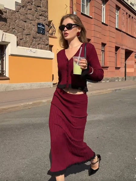 Rosanna Luxe Coord Skirt Set