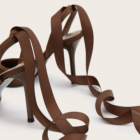 Arna Bow Closed Toe Stiletto Heels