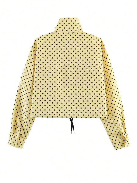 Fenn Polka High Neck Jacket
