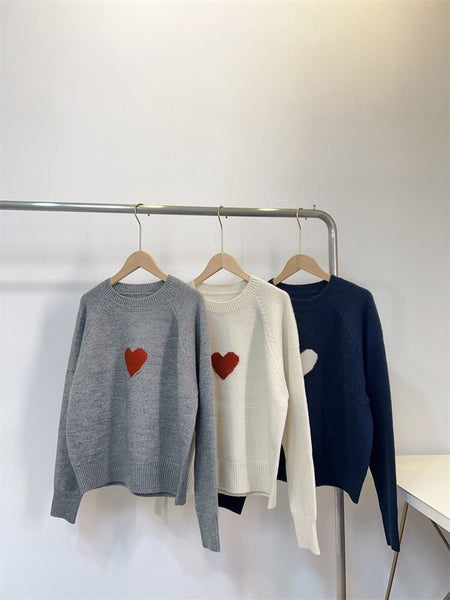 Valeria Soft Heart Sweater