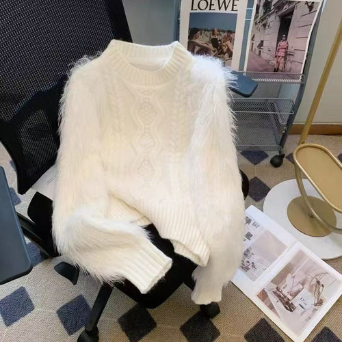 Ellyse Fur Sweater