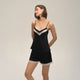 Sabine Lace Satin Nightsuit Short Set