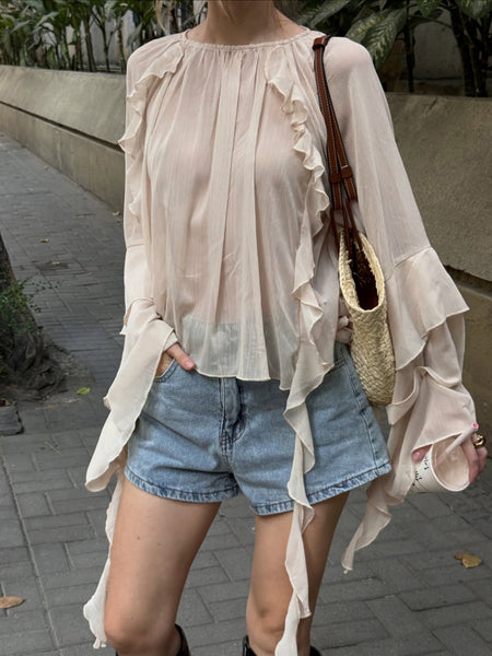 Mason Ruffle Layered Top