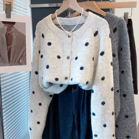 Kendall Polka Soft Cardigan