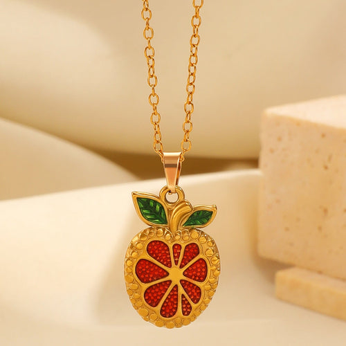 Jena 1Pcs Lemon Slice Pendant