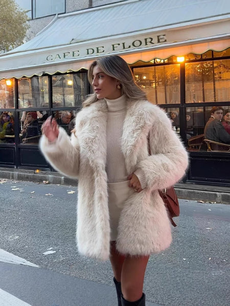 Perrine Winter Fur Cape