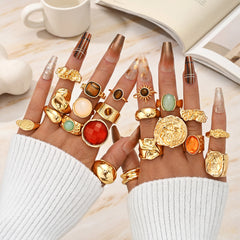 Hilde 20Pcs Euro Ring Set