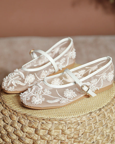 Fairy Embroidered Rhinestone Ballet