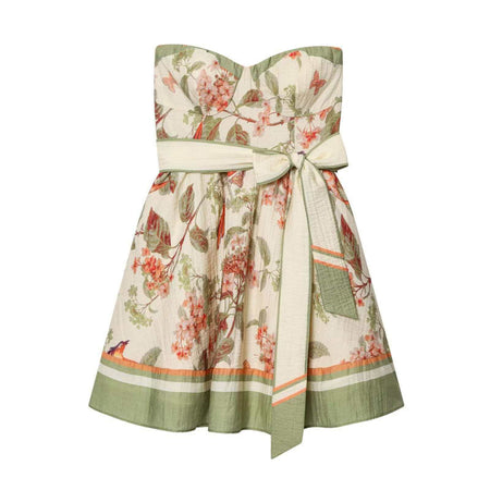 Isha Tube Mini Dress With Belt