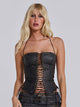 Dixie Rivet Corset Top
