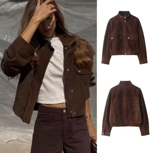 Edith Winter Suede Jacket