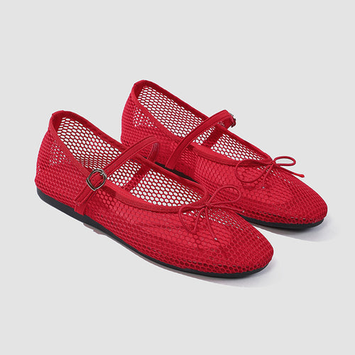 Wynn Fishnet Bowknot Ballet