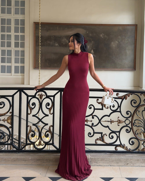 Orelia Knitted Maxi Dress