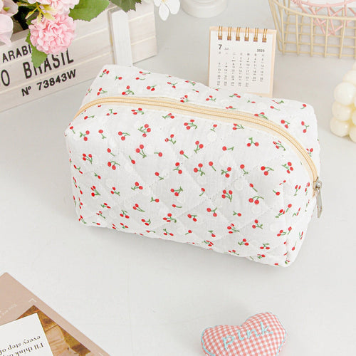 Astrid Cherry Makeup Pouch