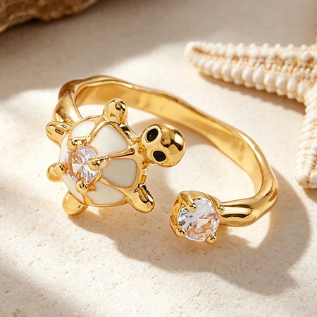 Isa 4Pcs Sea Shell Ring Set