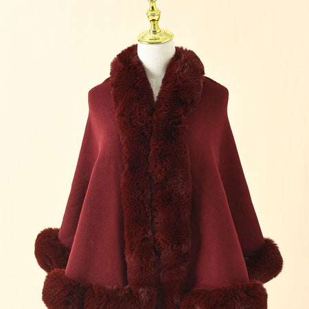 Marcello Luxe Fur Cape